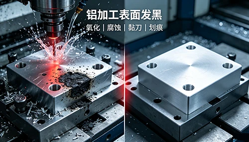 M&ecirc;me avec le meilleur fluide de coupe, la surface de l'aluminium devient toujours noire pendant l'usinage&nbsp;! Que faire&nbsp;?